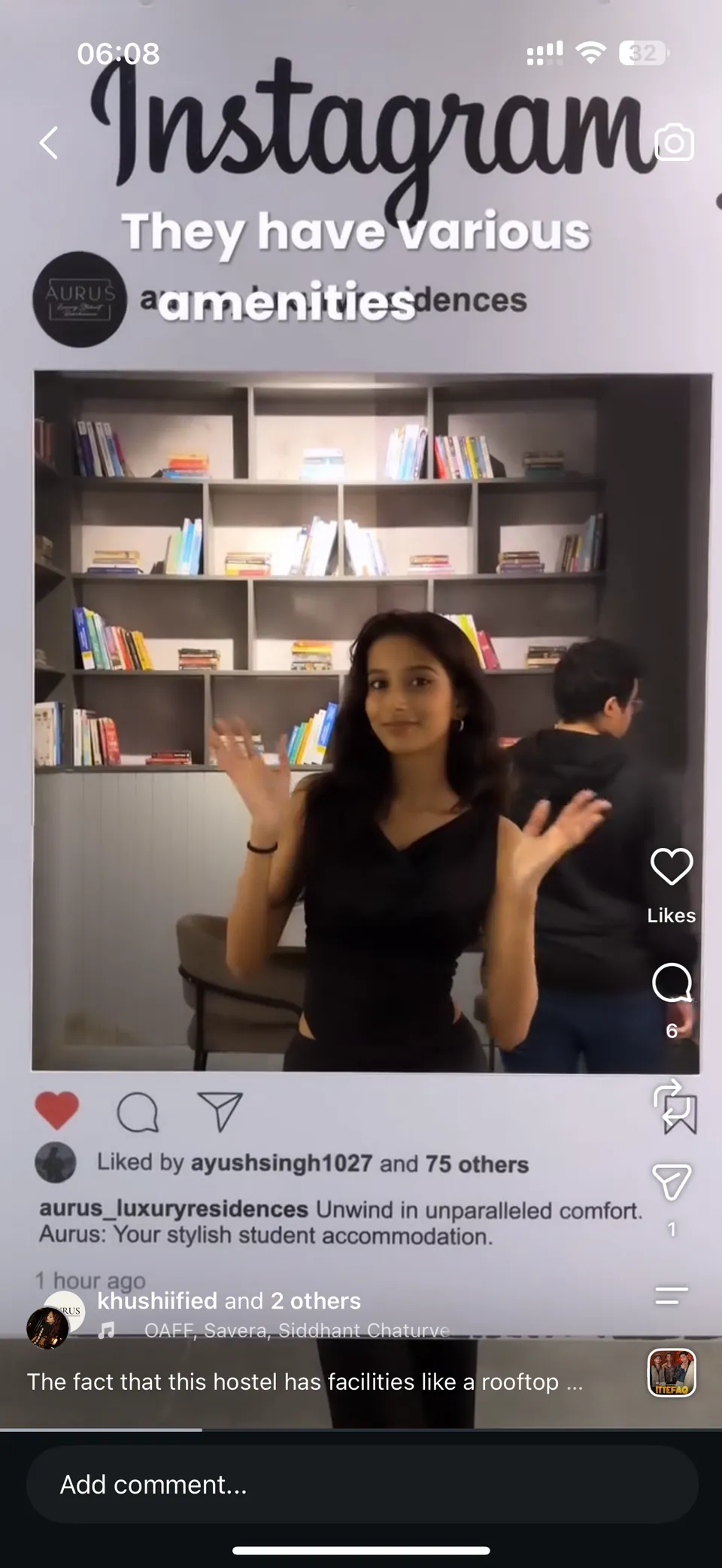 Gen Z creator reel for a campus campaign