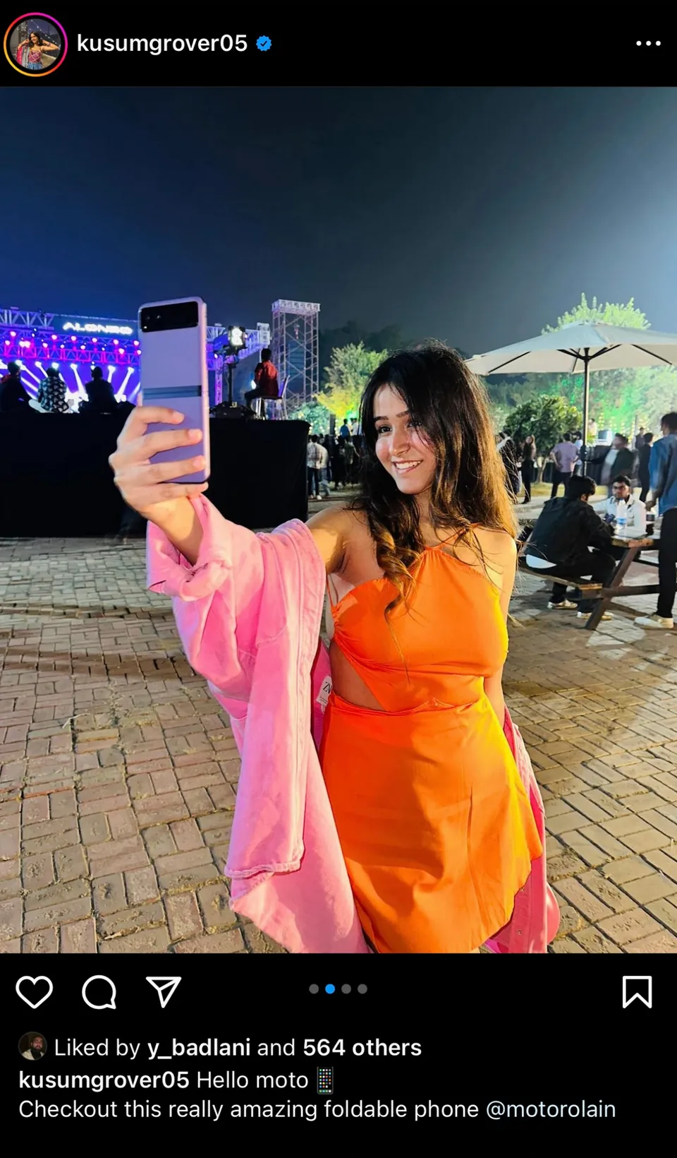 Gen Z creator content for Motorola